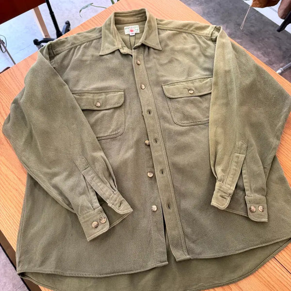 [BUNJANG] Uniqlo 80s Heavy Cotton Shirt / 80s Uniqlo Heavy Cotton Shirt