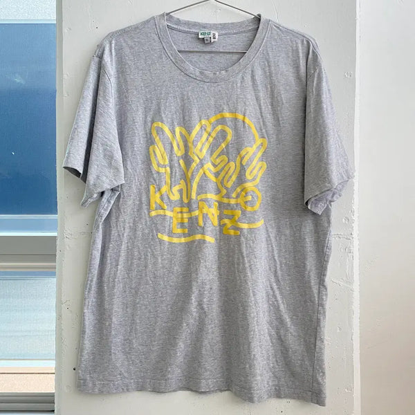 [BUNJANG] Kenzo XL Short Sleeve T-Shirt / (XL) 겐조 반팔 티셔츠