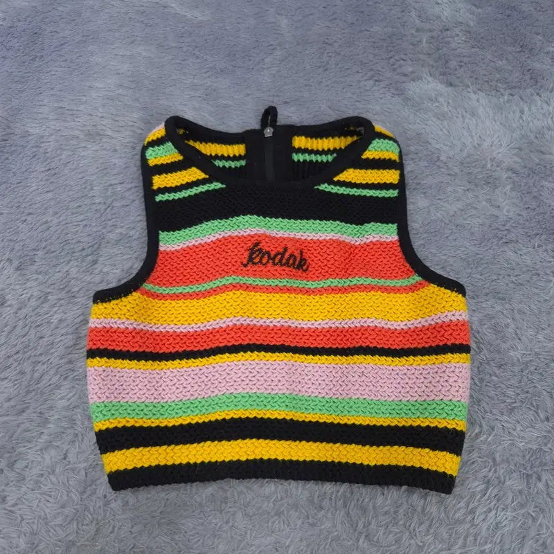[BUNJANG] Kodak 23SS Knit Vest / 90(S) 23ss 코닥 니트 조끼 | 0813A43