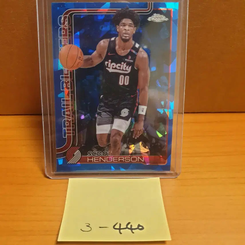[BUNJANG] Topps Chrome Sapphire Scoot Henderson Basketball Card / 탑스 크롬 사파이어 스쿳 핸더슨 농구카드
