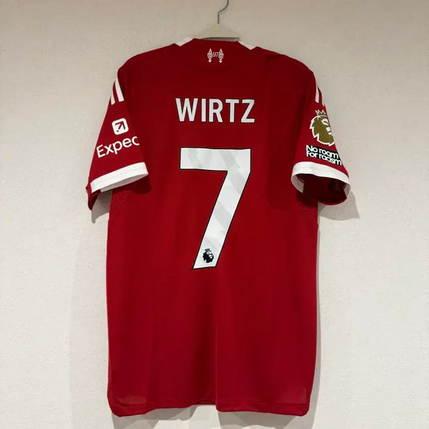 [BUNJANG] 25/26 Liverpool Authentic Jersey #7 Wirtz / 25/26 리버풀 어센틱 #7 비르츠 유니폼 새제품