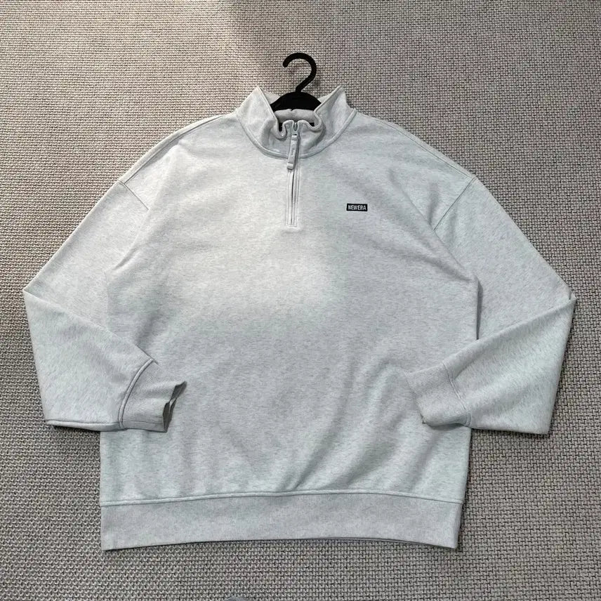 [BUNJANG] New Era XL Half-Zip Sweatshirt / XL 뉴에라 반집업 맨투맨 B.7131