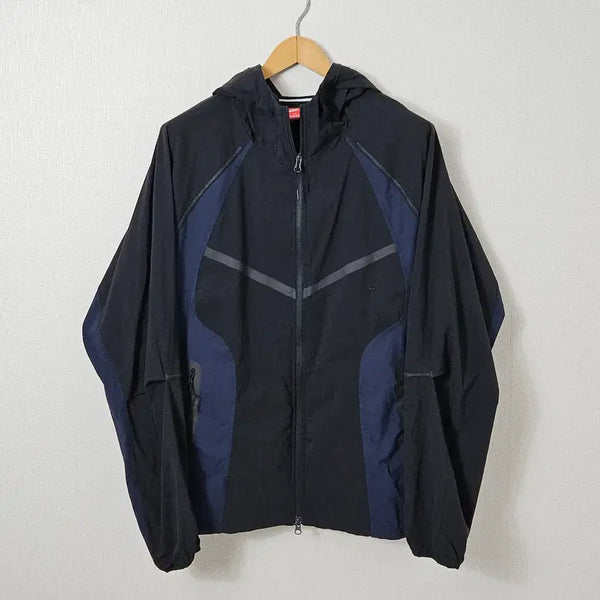 [BUNJANG] Nike Tech Fleece Dri-FIT Color Block Windrunner Jacket / 나이키 테크팩 드라이핏 컬러블럭 윈드러너 바람막이 자켓 스카치 풀집 XXL 110