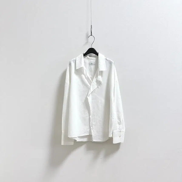 [BUNJANG] Moia Linen White Shirt / 모이아 린넨 화이트 셔츠