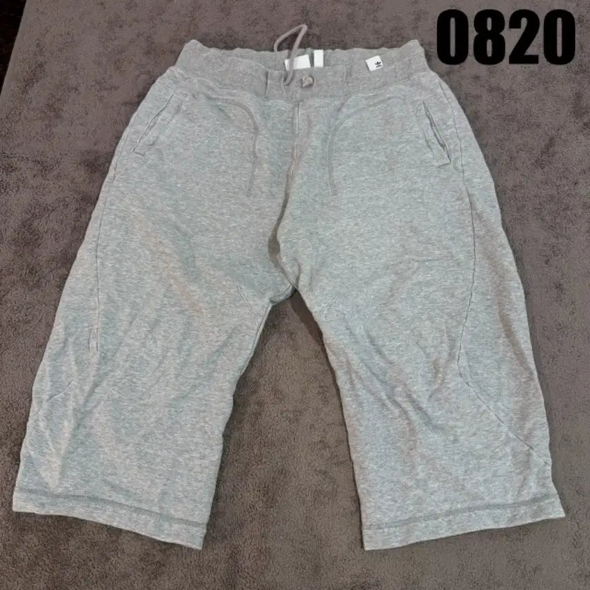 [BUNJANG] Adidas Grey Logo Shorts (M) / 아디다스 반바지 (m)