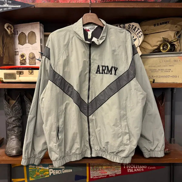 [BUNJANG] U.S. ARMY IPFU Original Military Training Windbreaker Jacket / 오리지널 밀리터리 U.S ARMY IPFU 트레이닝 윈드브레이커 N2362