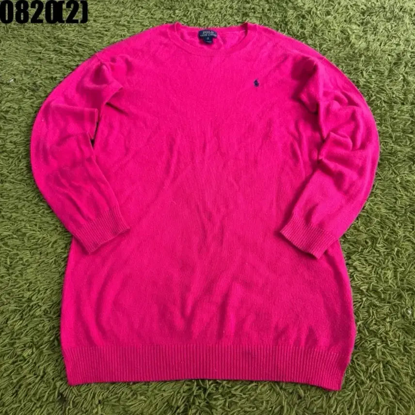 [BUNJANG] Polo Ralph Lauren Knit Pink / 폴로 랄프로렌 니트 핑크
