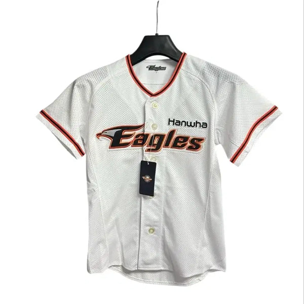 [BUNJANG] Hanwha Eagles Replica Home Nomaking Uniform Size 7 / (새상품)한화이글스 레플리카 홈 노마킹 유니폼 7SIZE