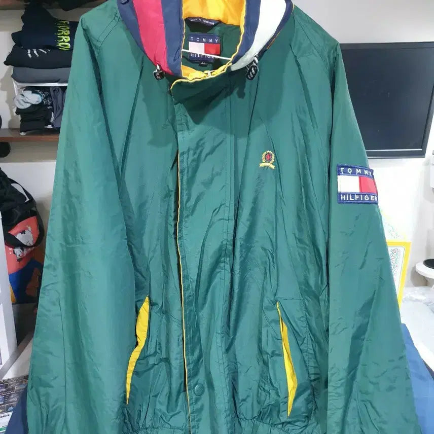 [BUNJANG] Vintage Tommy Hilfiger Jacket Jumper - XL / 무배)올드스쿨 타미 힐피거 자켓 점퍼 xl 타이가