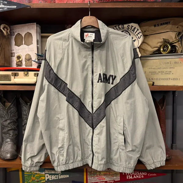[BUNJANG] U.S. Army IPFU Original Training Windbreaker Jacket / 오리지널 밀리터리 U.S ARMY IPFU 트레이닝 윈드브레이커 N2365