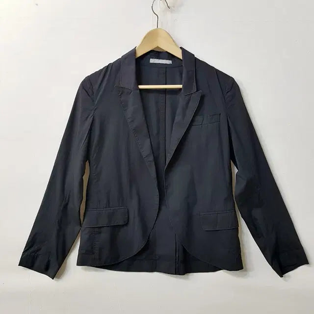 [BUNJANG] Theory Lux Silk Mix Jacket Navy / theory lux 띠어리 실크 믹스 자켓 네이비