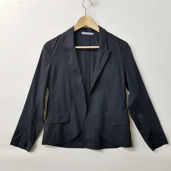 [BUNJANG] Theory Lux Silk Mix Jacket Navy / theory lux 띠어리 실크 믹스 자켓 네이비