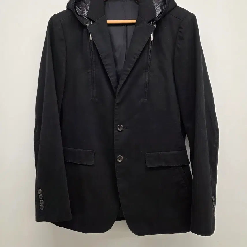 [BUNJANG] Solid Homme Woo Young Mi Layered Blazer Jacket / [정품] 솔리드옴므 우영미 후드 레이어드 블레이저 자켓.  싸이즈 95