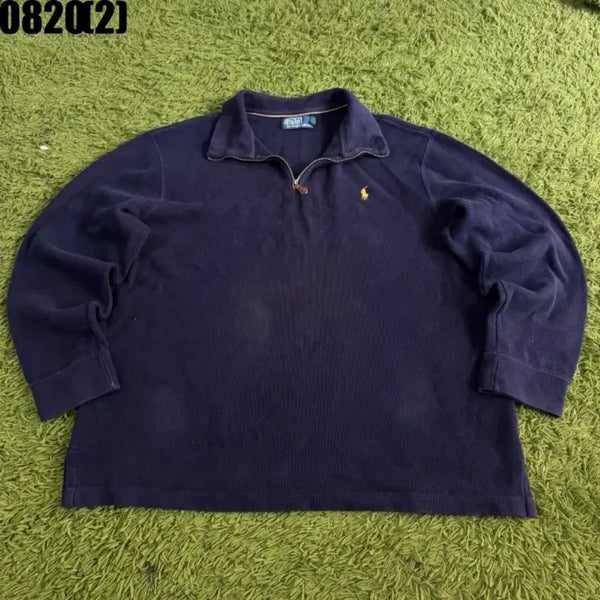 [BUNJANG] Polo Ralph Lauren Navy Short Sleeve Polo Shirt / 폴로 랄프로렌 네이비 반팔 카라티
