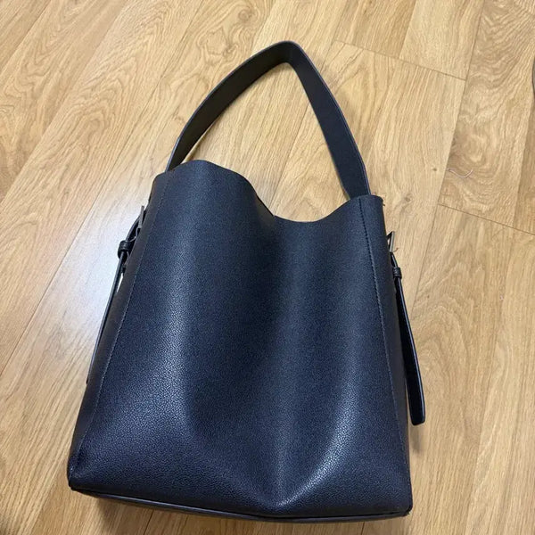 [BUNJANG] Black Shoulder Bag / 블랙 숄더백