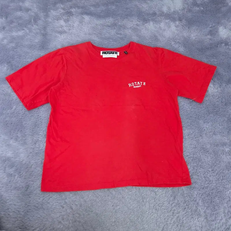[BUNJANG] XS ROTATE Short Sleeve T-Shirt | 0813A45 / XS ROTATE 한섬 반팔 티 | 0813A45