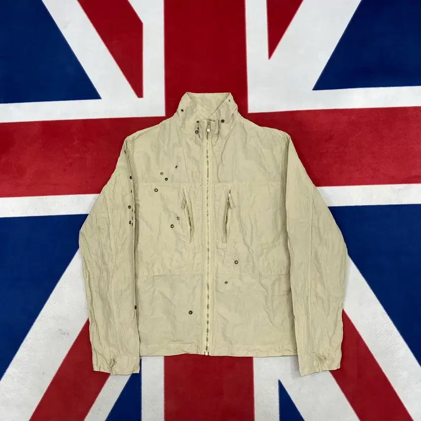 [BUNJANG] CP Company Goggle Nylon Zip-Up Jacket / CP컴퍼니 아일렛 나일론 집업 95