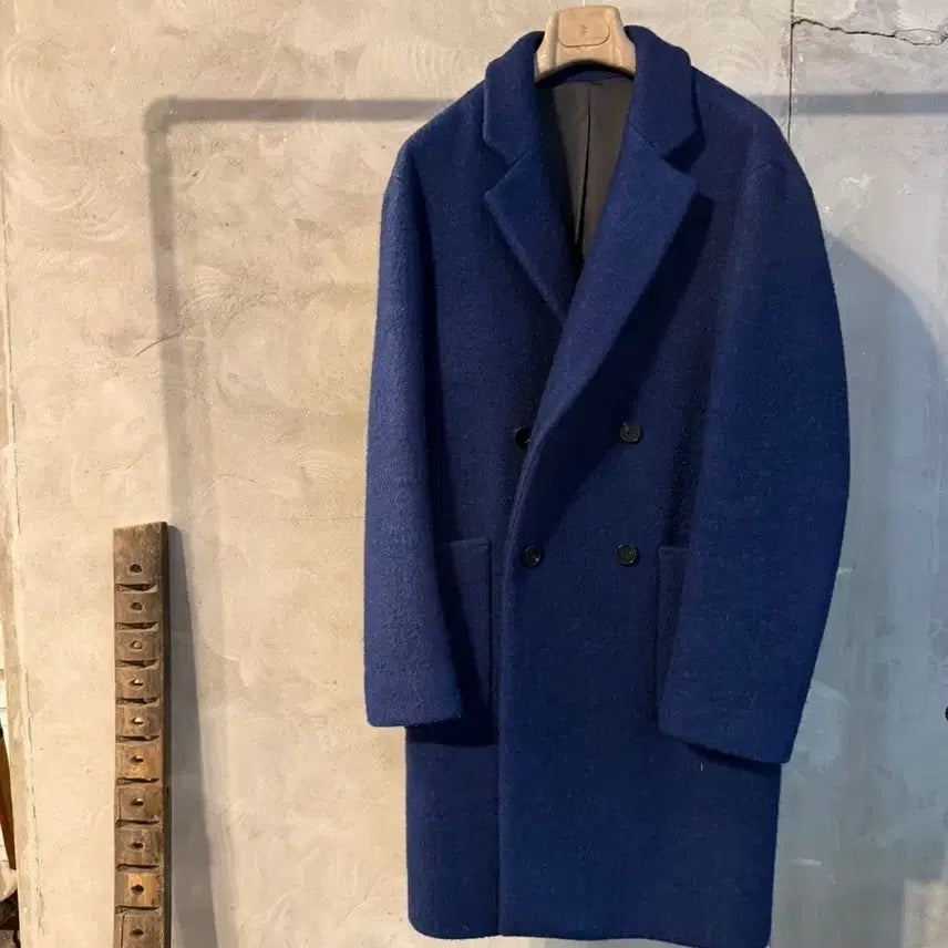 [BUNJANG] System Homme Heavy Wool Double Coat / 시스템옴므 해비 울 더블코트 남성105