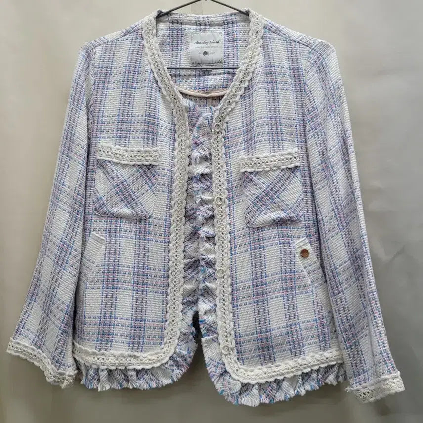 [BUNJANG] Thursday Island Tweed Jacket / 써스데이 아일랜드 트위드 자켓