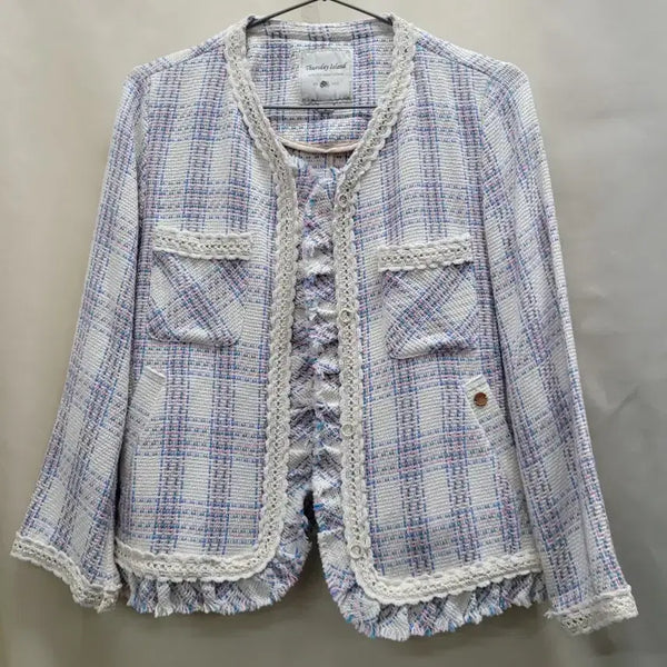 [BUNJANG] Thursday Island Tweed Jacket / 써스데이 아일랜드 트위드 자켓