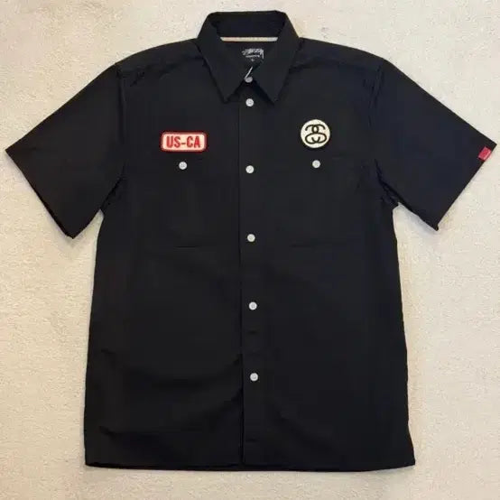 [BUNJANG] Stussy Work Shirt Black L / 스투시 워크 셔츠 블랙 L