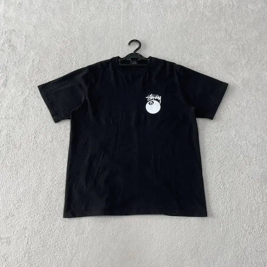 [BUNJANG] Stussy 8-Ball T-Shirt Black M / M 스투시 8볼 반팔티셔츠 블랙