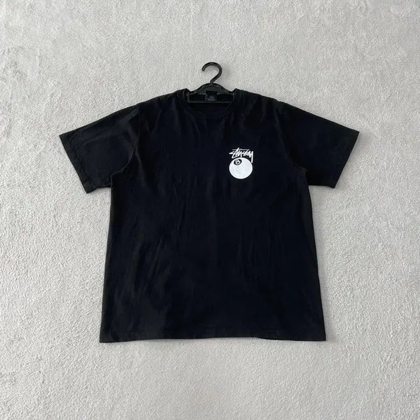 [BUNJANG] Stussy 8-Ball T-Shirt Black M / M 스투시 8볼 반팔티셔츠 블랙