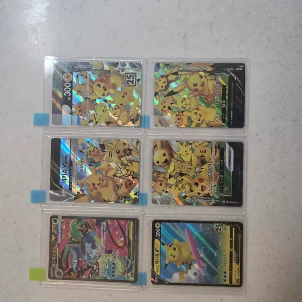 [BUNJANG] Pokemon Pikachu VMAX/V 25th Anniversary & Mega Venusaur EX Card / 포켓몬 카드 피카츄 VMAX/V 25주년+메가이상해꽃ex