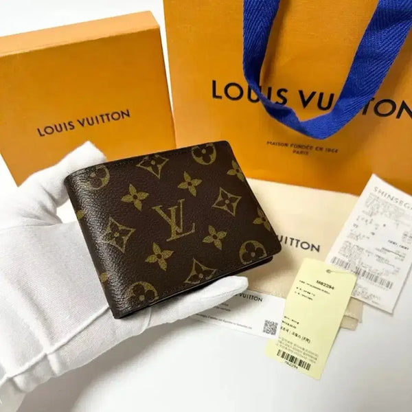 [BUNJANG] Louis Vuitton Monogram Multicolor Wallet / (정품)(풀구성,백화점판)루이비통 모노그램 멀티플 월릿 반지갑