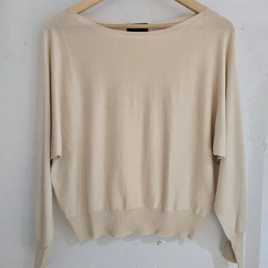[BUNJANG] Blanchot 100% Wool Knit Beige / 블랑쇼 니트
