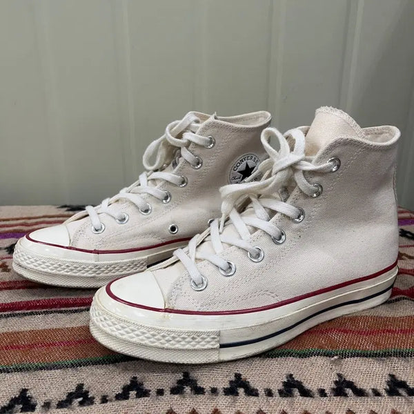 [BUNJANG] Converse Chuck 70 High Parchment Sneakers 230 / 컨버스 척70 하이 파치먼트 스니커즈 230 X03336