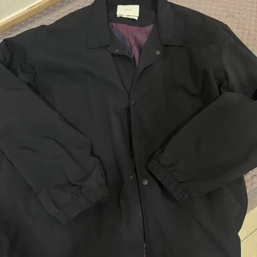 [BUNJANG] Ourself Coach Jacket Black Size 3 / 아워셀브스 코치자켓 블랙 3사이즈