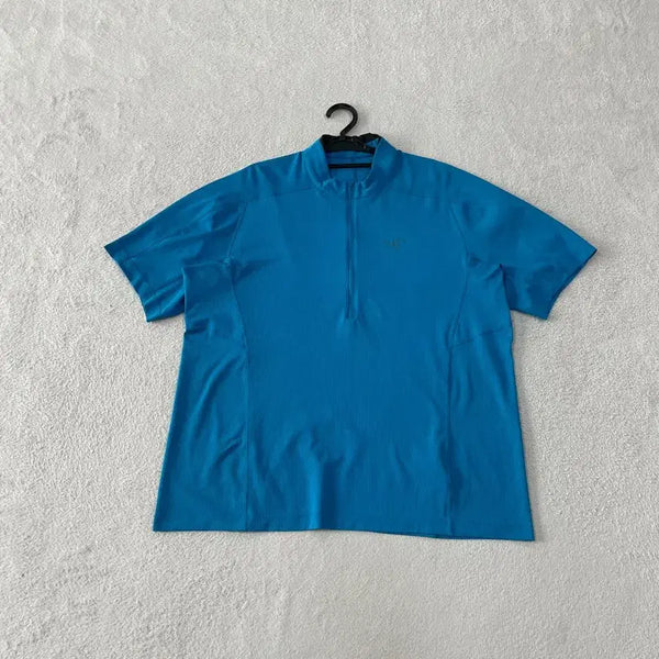 [BUNJANG] Arc'teryx Hiking T-Shirt - Blue, Men's L / L 아크테릭스 정품 등산 반팔티셔츠