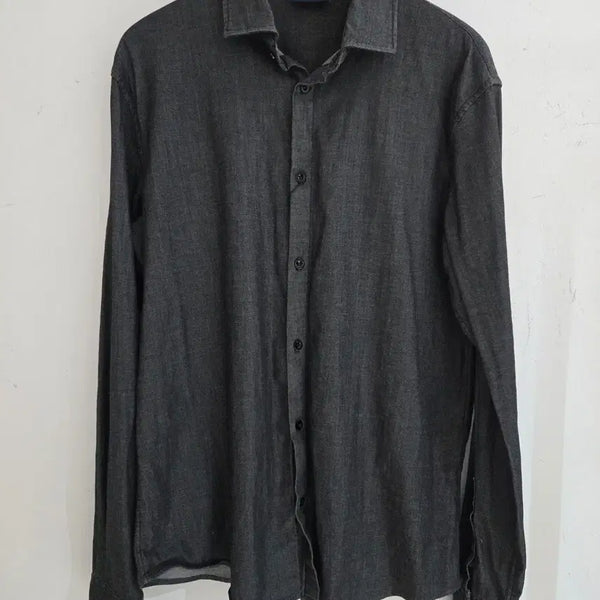 [BUNJANG] Armani Jeans Cotton Elastane Button-Down Shirt XL / 아르마니 진스 셔츠