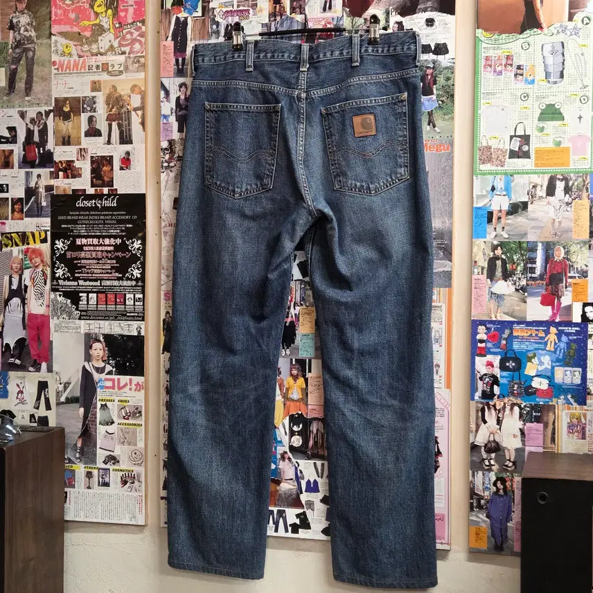 [BUNJANG] Carhartt WIP Mellow Denim Pants / 칼하트 WIP 멜로우 데님팬츠