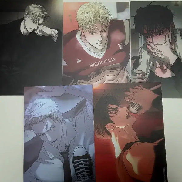 [BUNJANG] Flashlight 1st Special Edition Postcard Bundle / 양도) 플래시라이트 일괄 1특 엽서 모펀 양마 레봄 플라