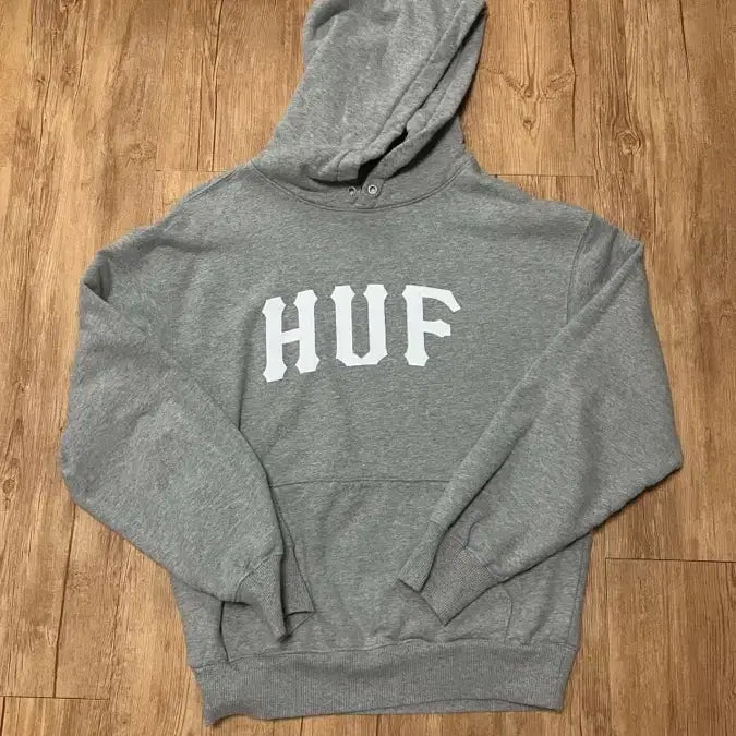 [BUNJANG] Huf Grey Hoodie / 허프 그레이 후드티