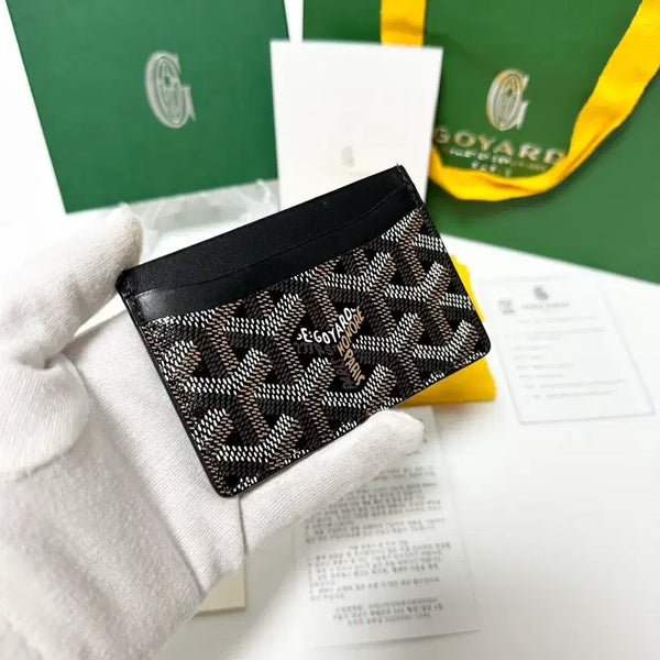 [BUNJANG] Goyard Saint-Pierre Card Wallet Black / (정품)(새상품급,풀구성)고야드 생쉴피스 카드지갑 블랙