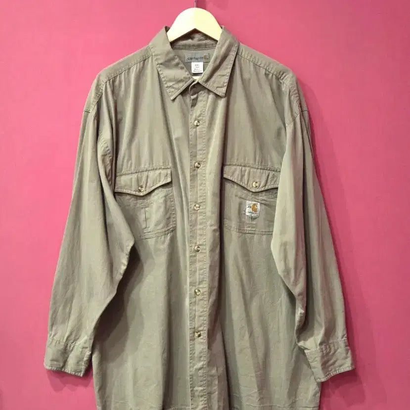 [BUNJANG] Carhartt WIP Work Long Sleeve Shirt XXL / 칼하트 워크 긴팔셔츠 p485