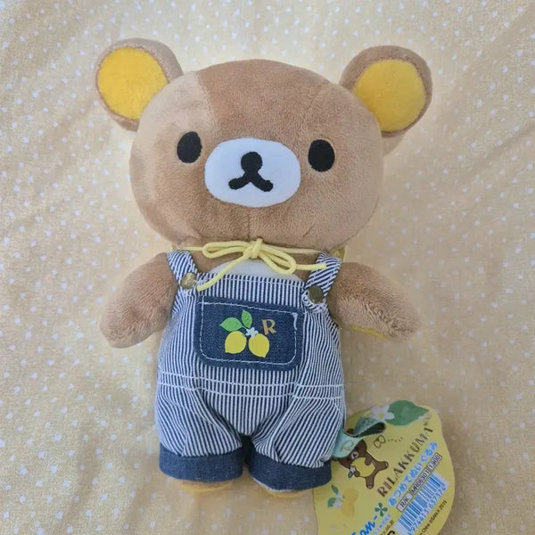 [BUNJANG] Rilakkuma Fresh Lemon Farmer Plush / 리락쿠마 프레시 레몬 농부 인형