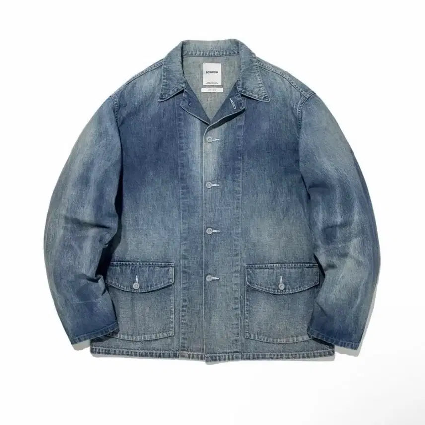 [BUNJANG] Bowwow 24SS US Army M40 Denim Coverall Jacket L / 바우와우 24SS Bowwow US Army M40 데님 커버올 자켓 L
