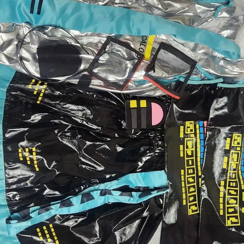 [BUNJANG] Vocaloid Hatsune Miku Cosplay Costume M / 보컬로이드 하츠네 미쿠 코스프레 판매