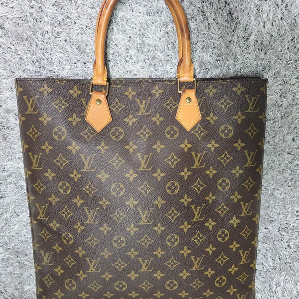 [BUNJANG] Louis Vuitton Monogram Sac Plat Tote Bag / 루이비통 모노그램 삭플라 토트백