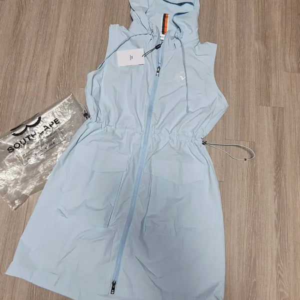 [BUNJANG] South Cape One-Piece Dress / Long Vest / 새상품)사우스케이프원피스 겸 롱베스트 사우스골프원피스