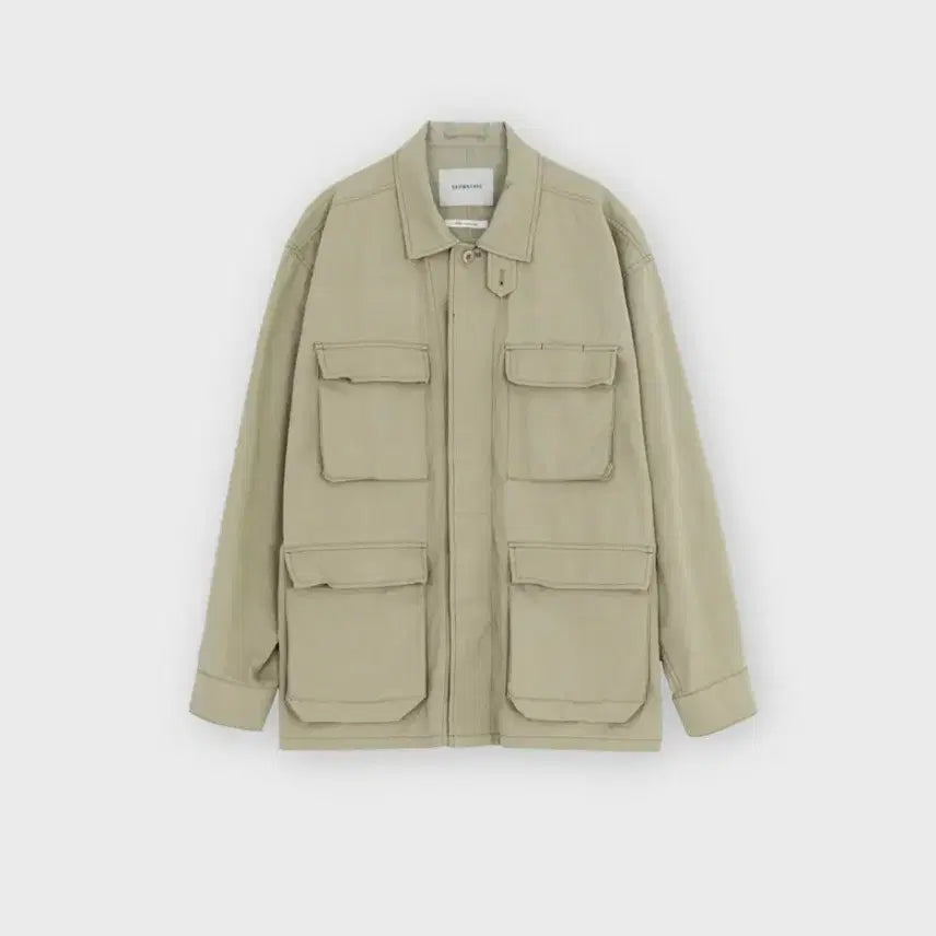 [BUNJANG] Brown Yakad Washed BDU Jacket Beige / 브라운야드 워시드 bdu 자켓 베이지 5사이즈