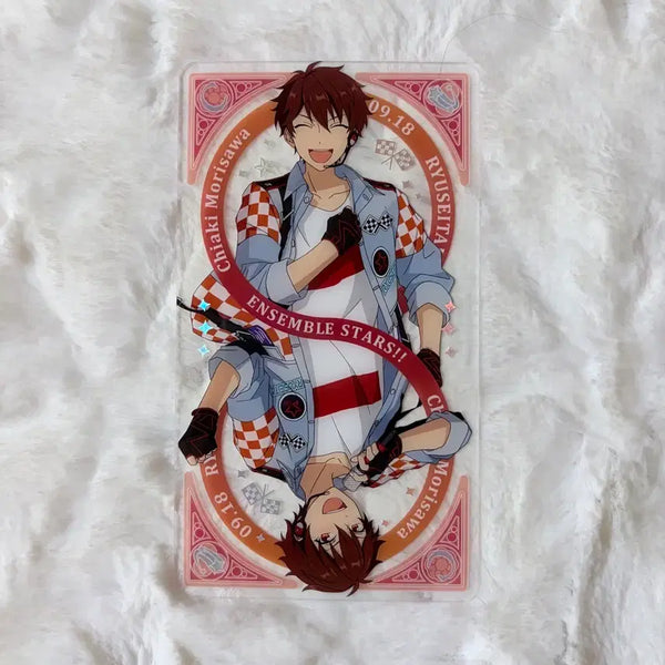 [BUNJANG] Ensemble Stars Blossom Trump Cards Vol. 2 Morisawa Chiaki Ryuseitai Acrylic Clear Card / 앙스타 블라썸 트럼프 카드 2탄 모리사와 치아키 유성대 아크릴 클리어카드