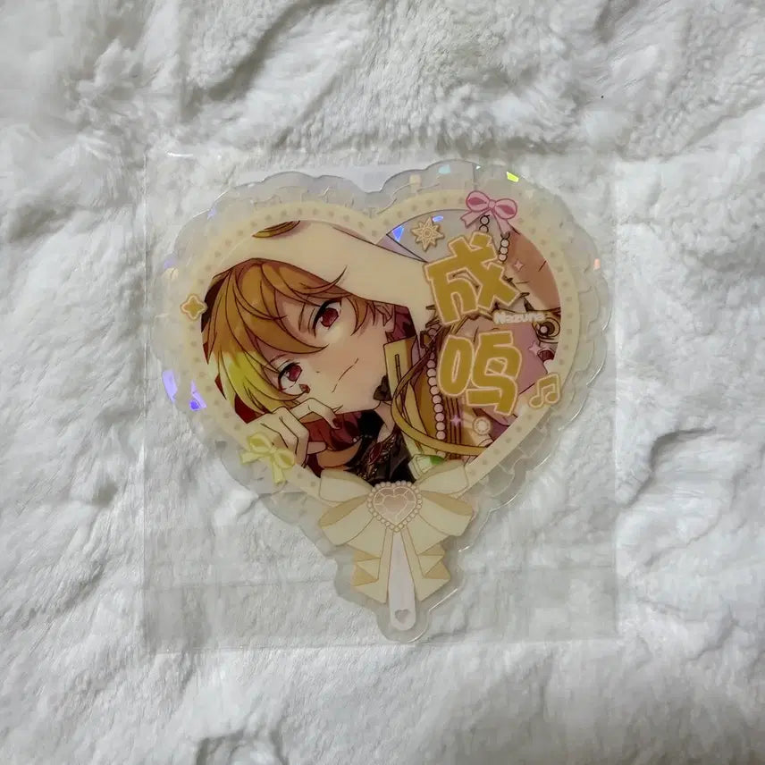 [BUNJANG] Ensemble Stars Nitou Nazuna Rabbits Limited Scout Uchiwa Clear Card / 앙스타 오시 우치와 클리어카드 니토 나즈나 라빗츠 한정 스카우트 중스타