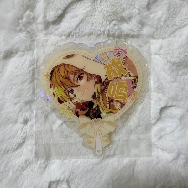 [BUNJANG] Ensemble Stars Nitou Nazuna Rabbits Limited Scout Uchiwa Clear Card / 앙스타 오시 우치와 클리어카드 니토 나즈나 라빗츠 한정 스카우트 중스타