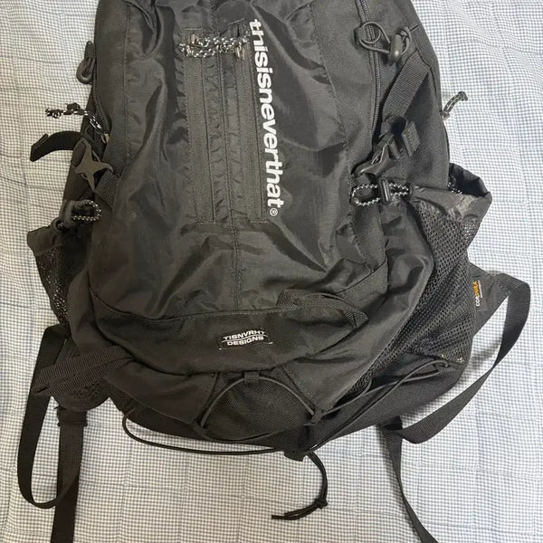 [BUNJANG] thisisneverthat Backpack Black / 디스이즈네버댓 백팩 블랙