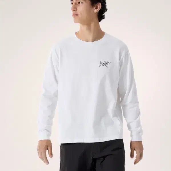 [BUNJANG] Arc'teryx 26SS Kragcotton Long Sleeve T-Shirt White XL / (XL 새상품) 26SS 아크테릭스 크래그코튼 LS 롱슬리브 흰색 티셔츠